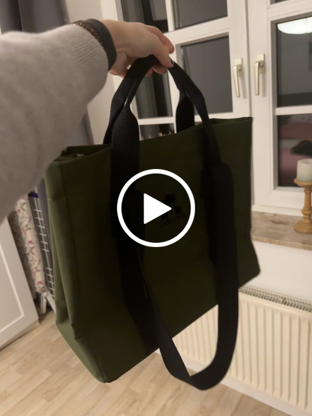 Customer video review of Shopper KODURA -S- DESIGN YOUR OWN
