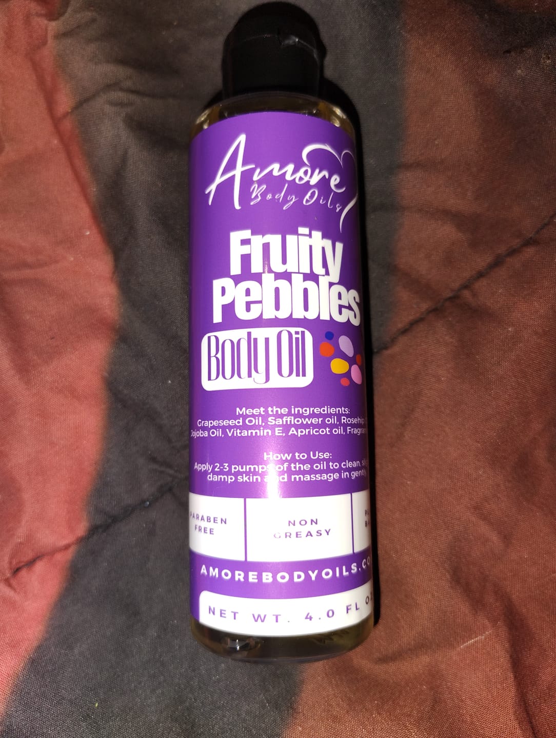 Customer photo review of Fruity Pebbles - Body Oil