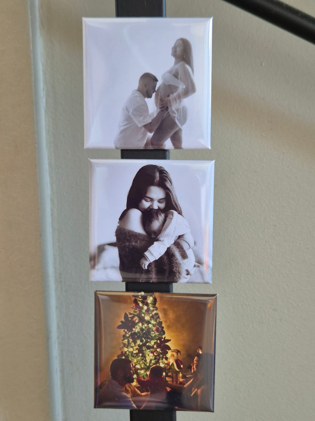 Customer photo review of Pack 12 Imanes personalizados Cuadrados