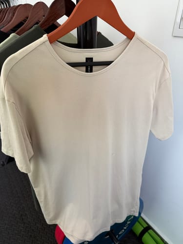 Customer photo review of Ultra Soft Relax Tee - Ivory