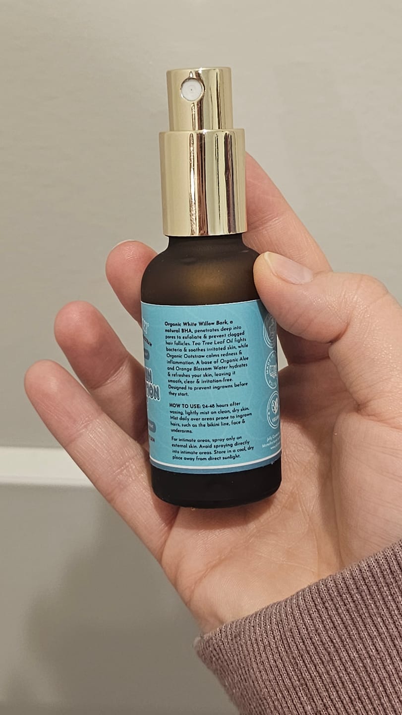 Customer photo review of JellyCare™ Pre & Post Wax Routine