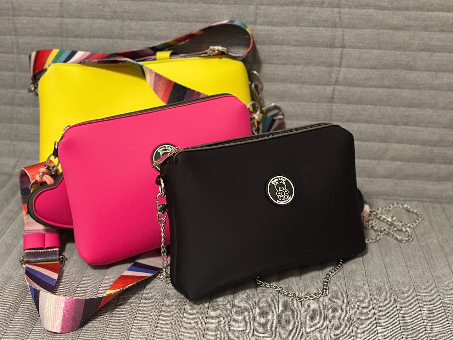 Customer photo review of Pochette catena in acciaio