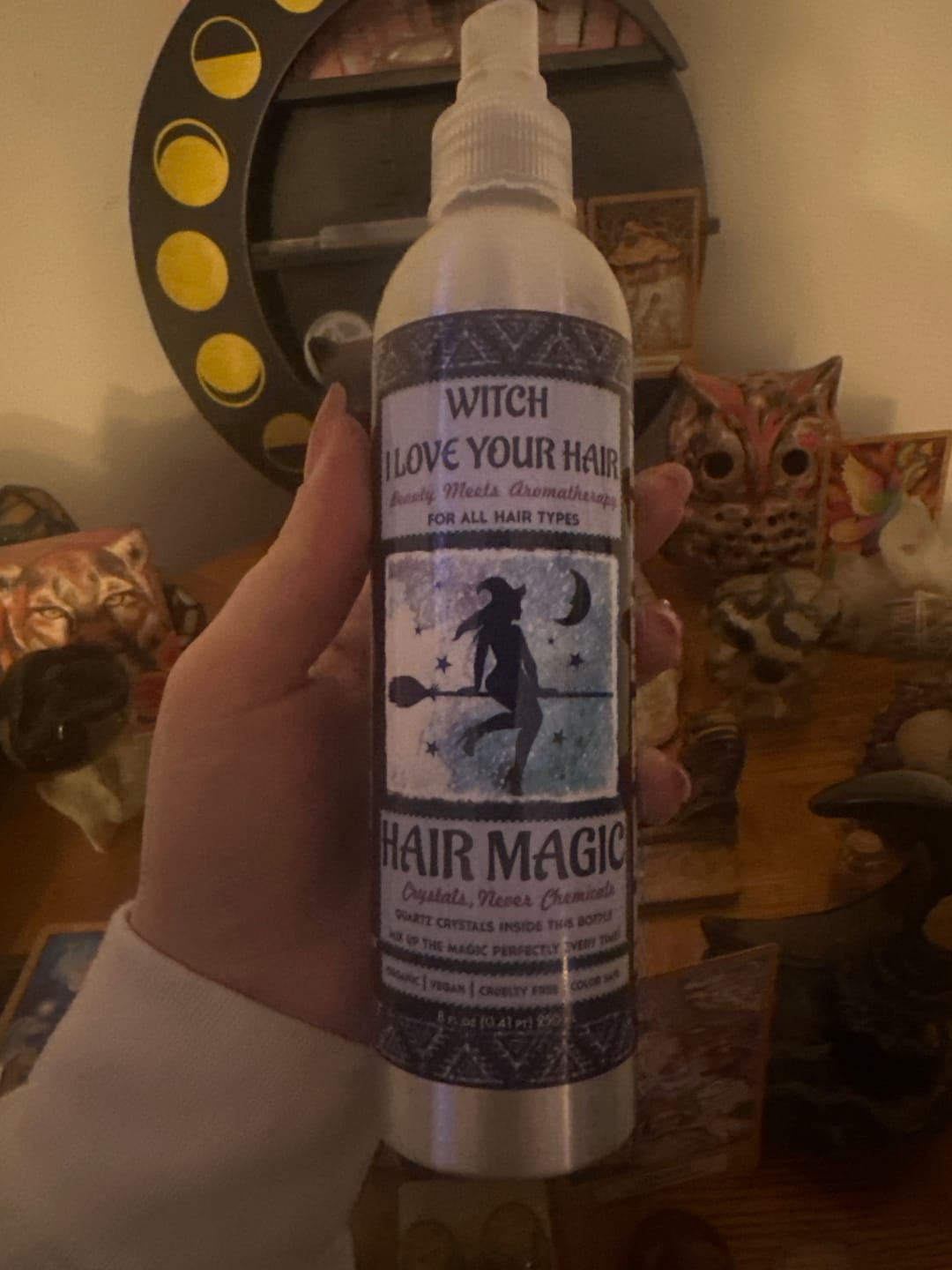 Customer photo review of Witch I Love Your Hair - Hair Mist