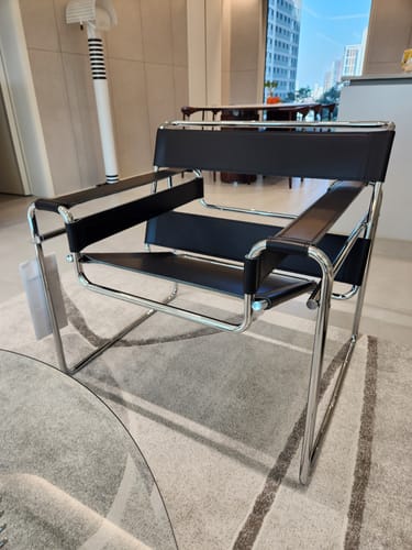 Customer photo of Wassily chair from side angle
