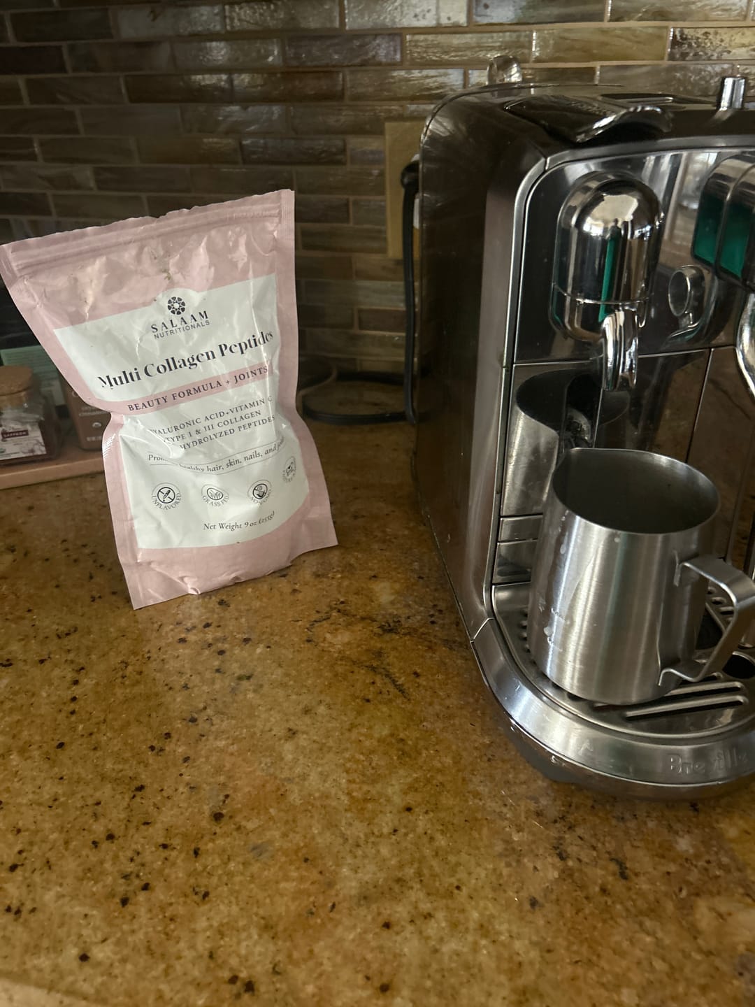 Customer photo review of Pure Halal Collagen Hydrolyzed Peptides Type 1 & 3 Powder - With Vitamin C & Hyaluronic Acid | Salaam Nutritionals