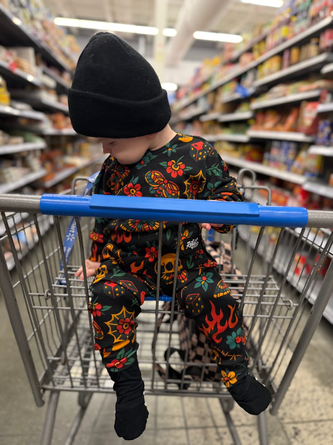 Customer photo review of Organic Ribbed Set in Inkworks