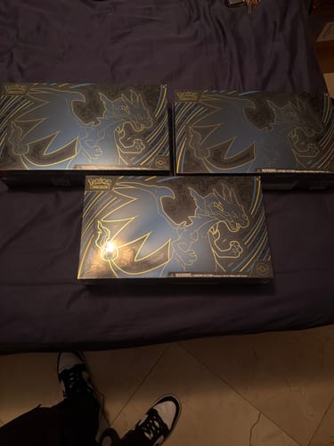Customer photo review of Mega Charizard X ex Ultra Premium Collection