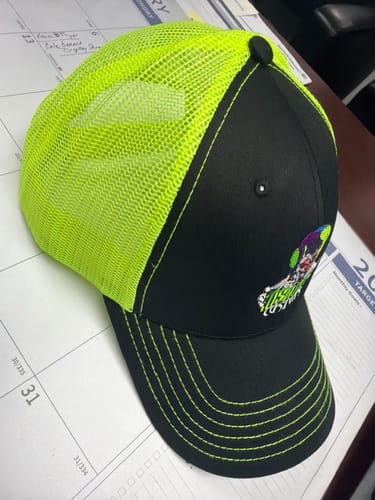 Customer photo review of [12 Pack] Embroidered Trucker Hats