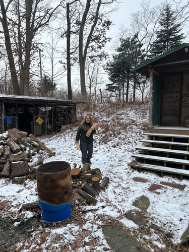 Customer photo review of Women's Fleece Lined High Rise Sitka Winter Pants