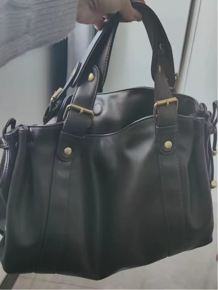Customer photo review of NWAE - Sac à Main en Cuir Large
