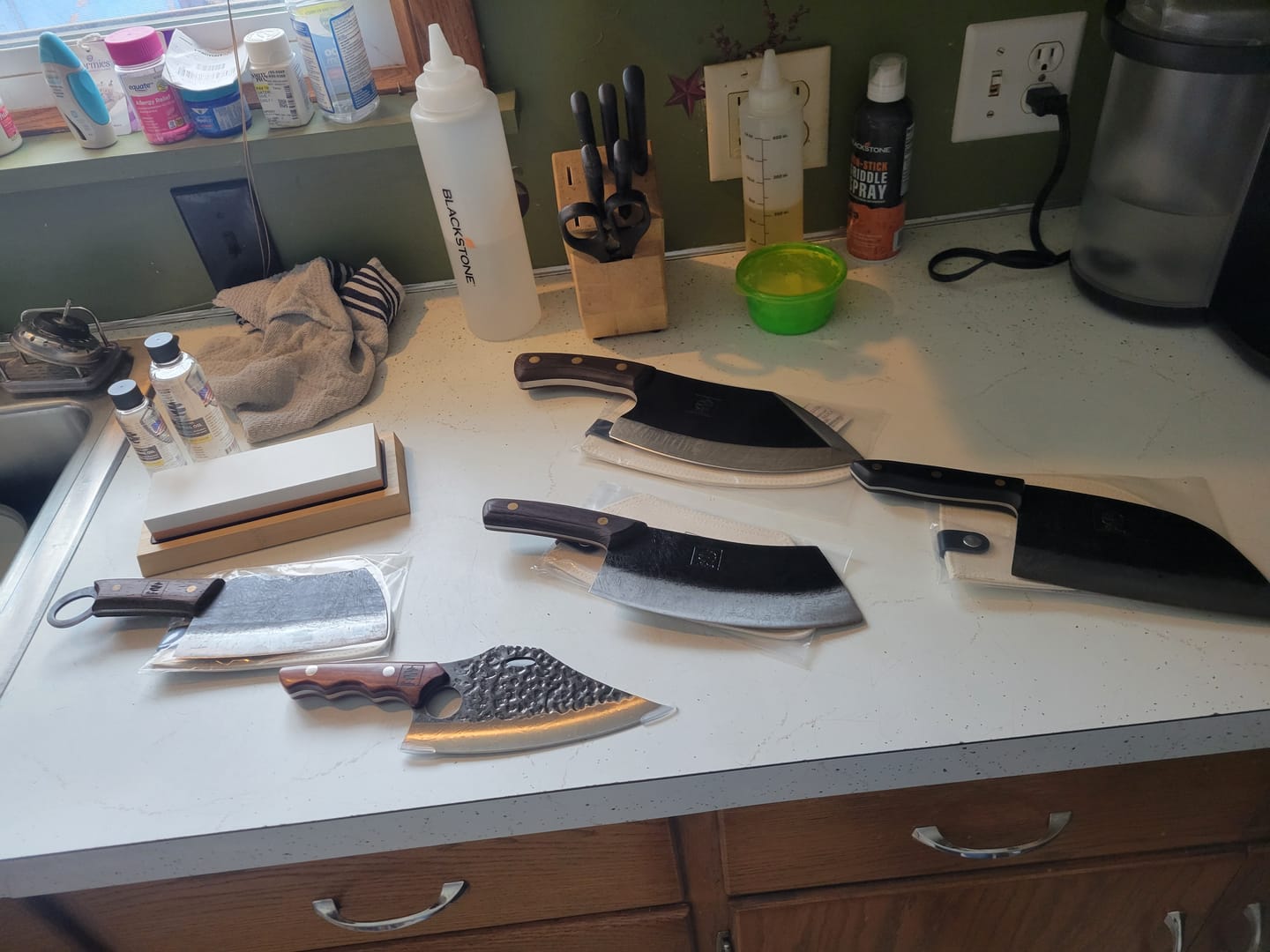 Customer photo review of Gator 7.6" Butcher Knife