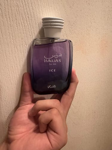 Customer photo review of Rasasi Hawas Ice for Men Eau de Parfum Spray - 3.4 oz