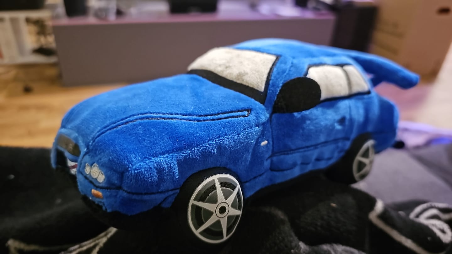 Customer photo review of Skyline r34 Plushie