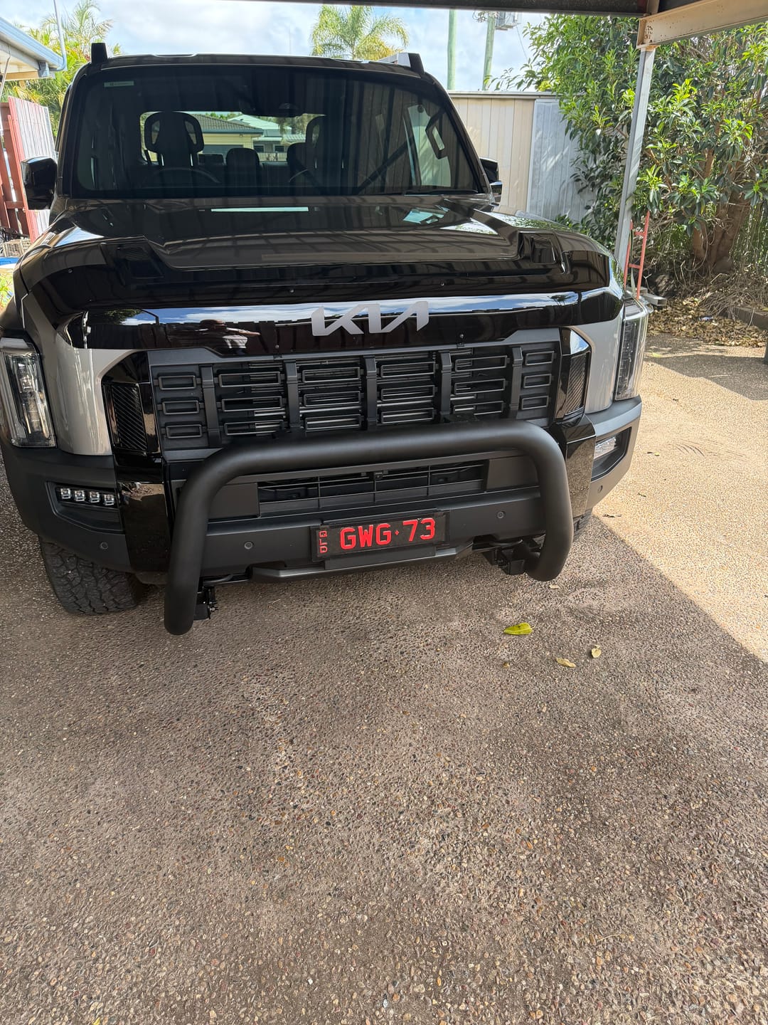 Customer photo review of KIA Tasman Nudge Bar 2025+ I UniUte