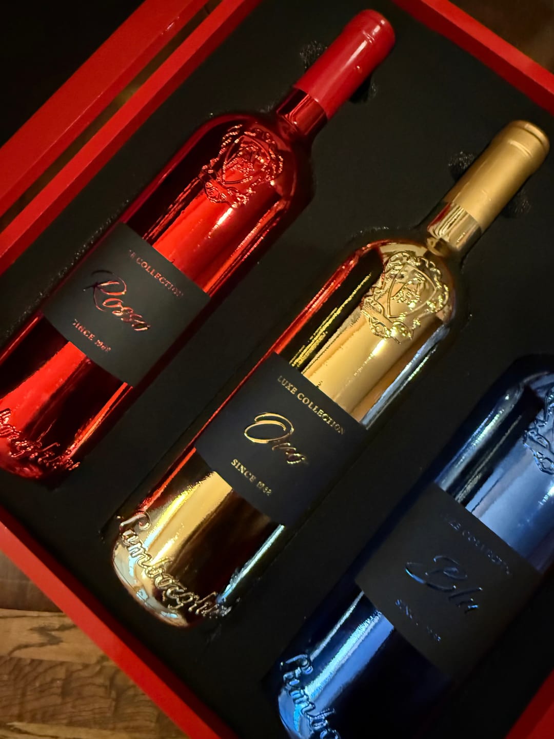 Customer photo review of Lamborghini LUXE Red Collection with Gift Set