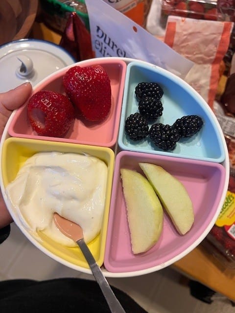 Customer photo review of The Kids Everything Plate - Limited Edition