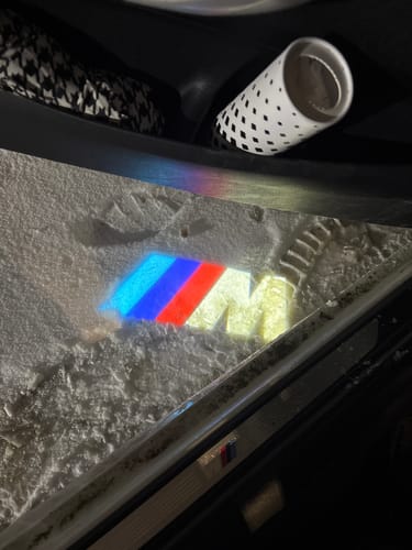 Customer photo review of BMW F SERIES DOOR LIGHTS