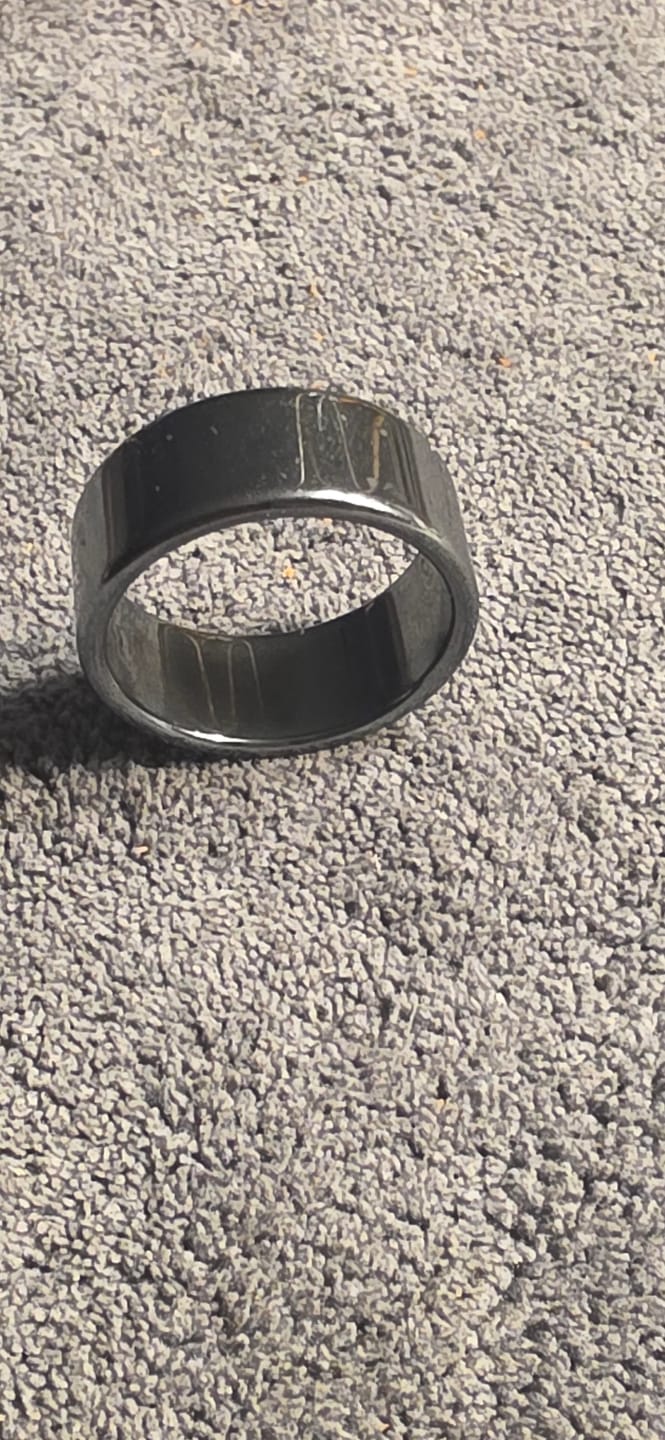 Customer photo review of Bague hématite