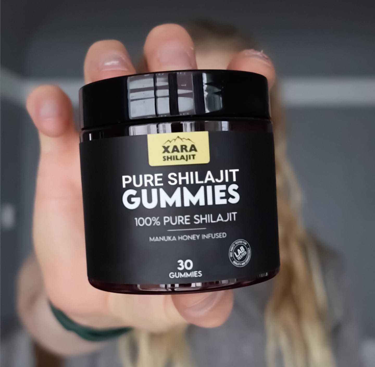 Customer photo review of XaraShilajit™ Pure Shilajit Gummies