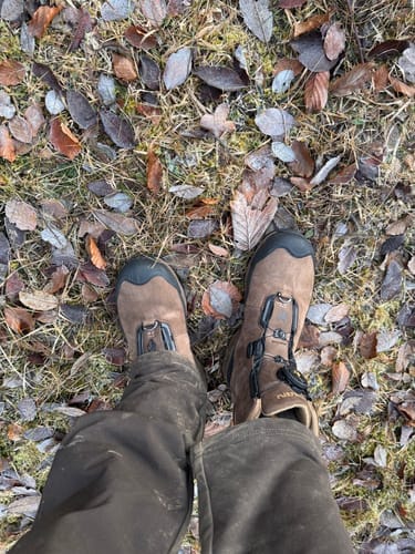 Customer photo review of Hunting Boots Insulated - Aerogel 2.0 | Shooting Footwear