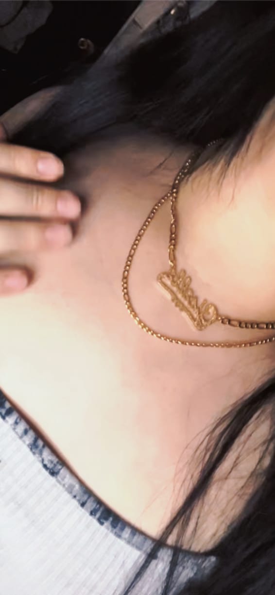 Customer photo review of Figaro Chain Necklace - 3mm