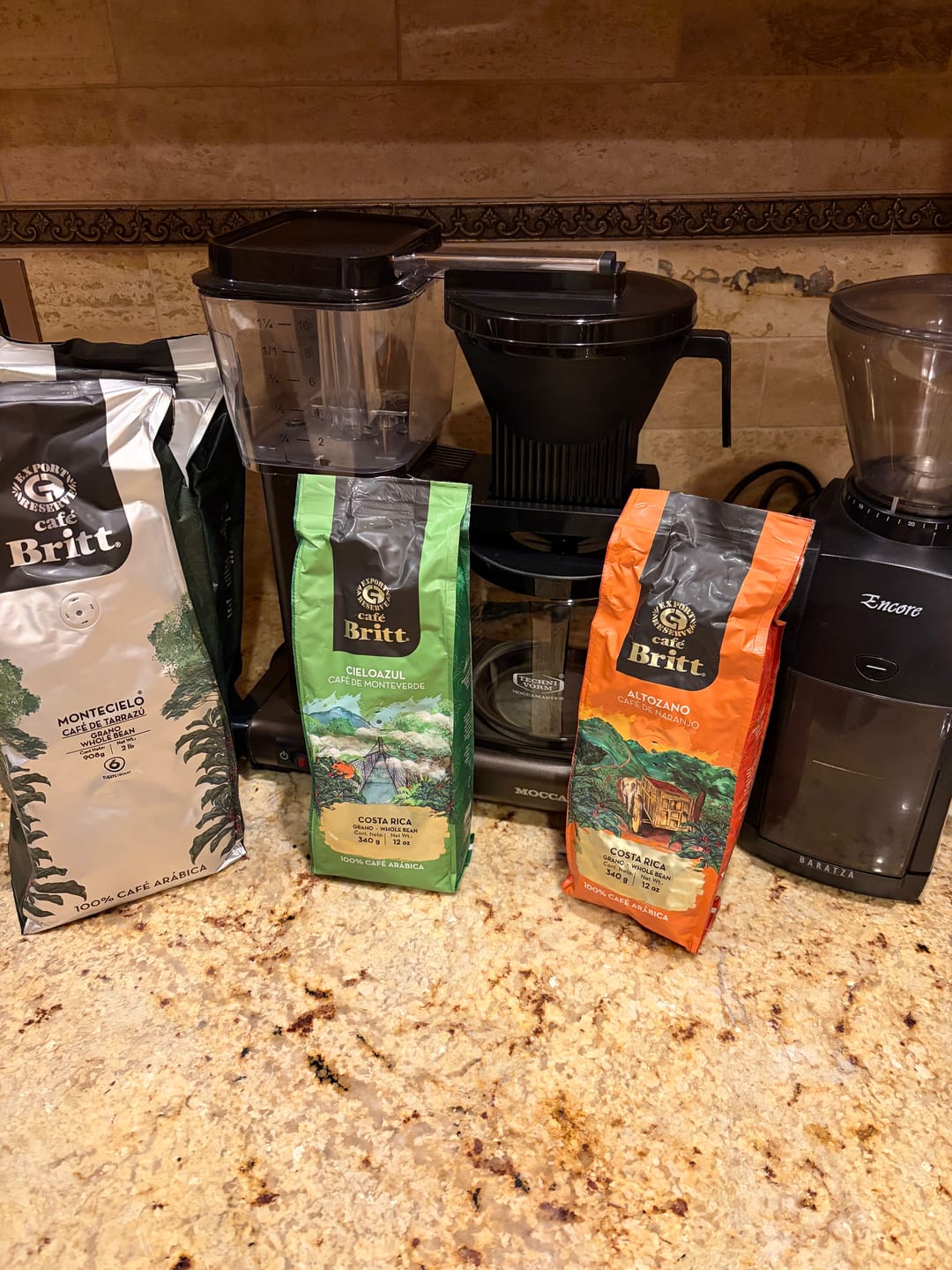 Customer photo review of COSTA RICAN CIELOAZUL COFFEE FROM MONTEVERDE