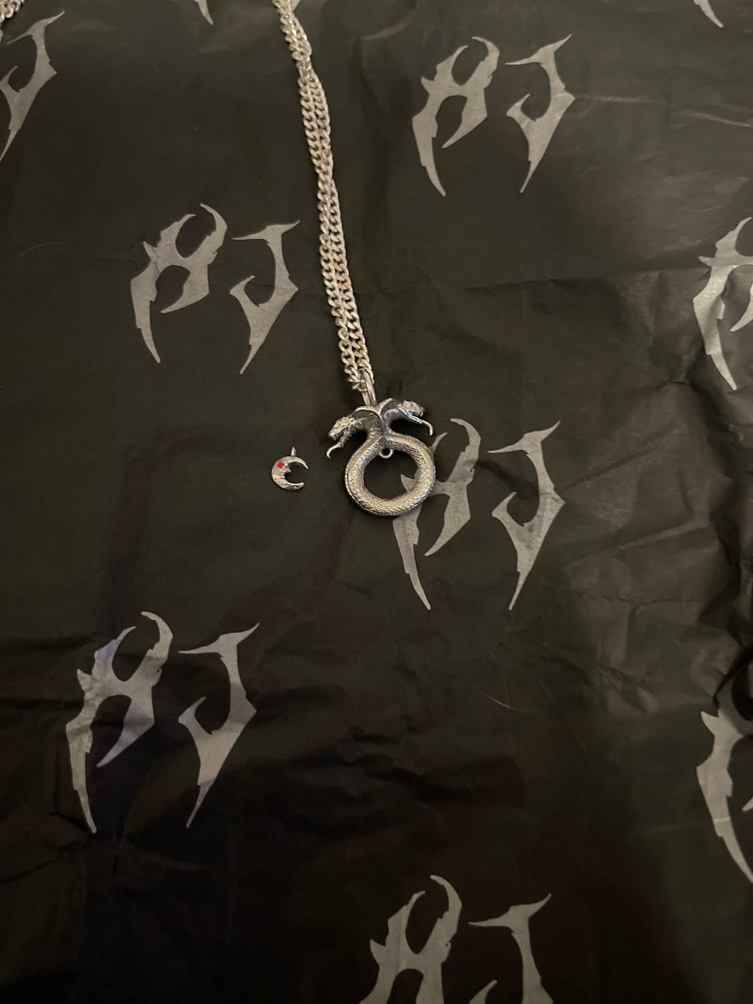 Customer photo review of LUNAR GUARDIANS PENDANT