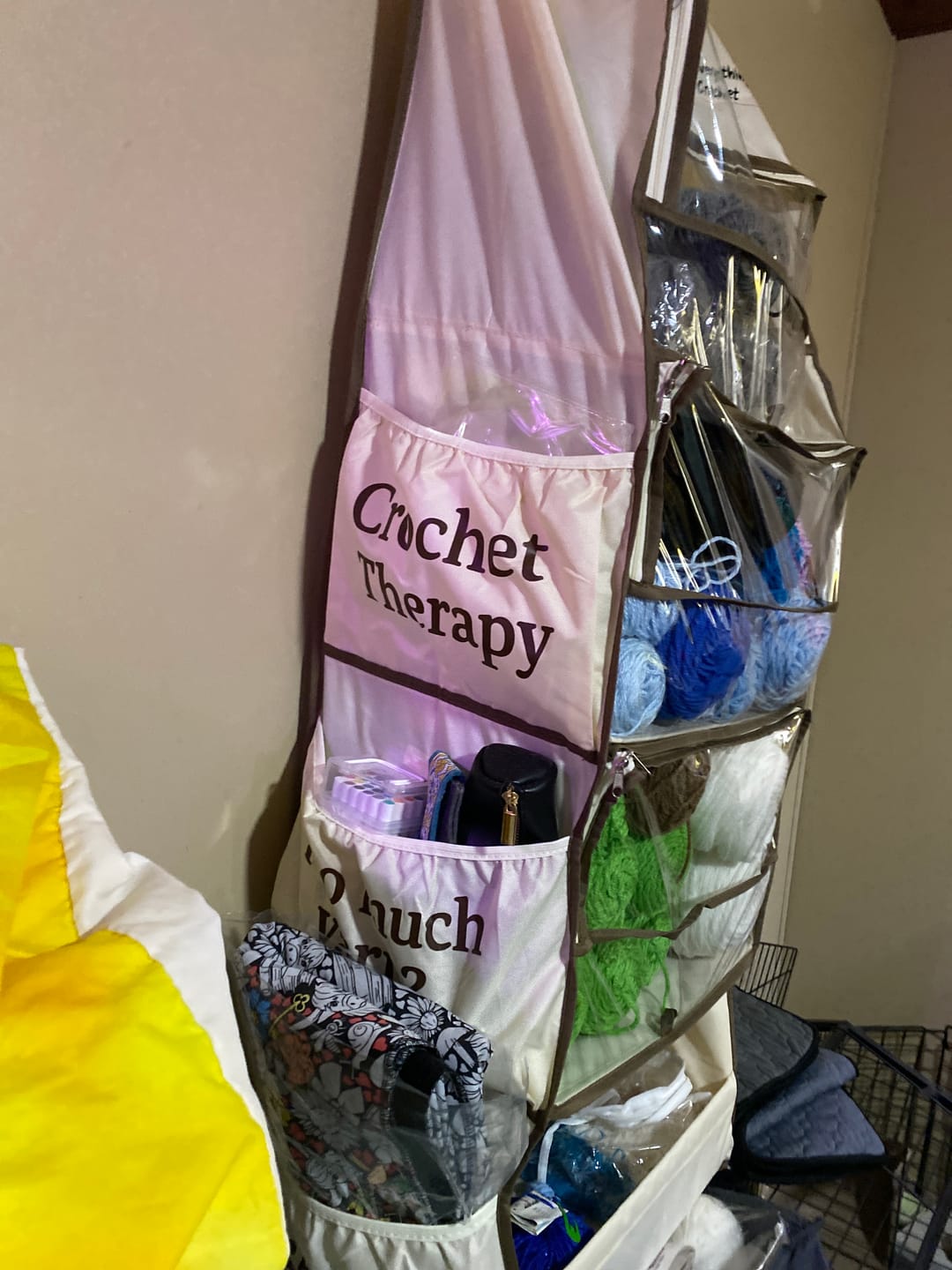 Customer photo review of Yarn Heaven Storage Bag