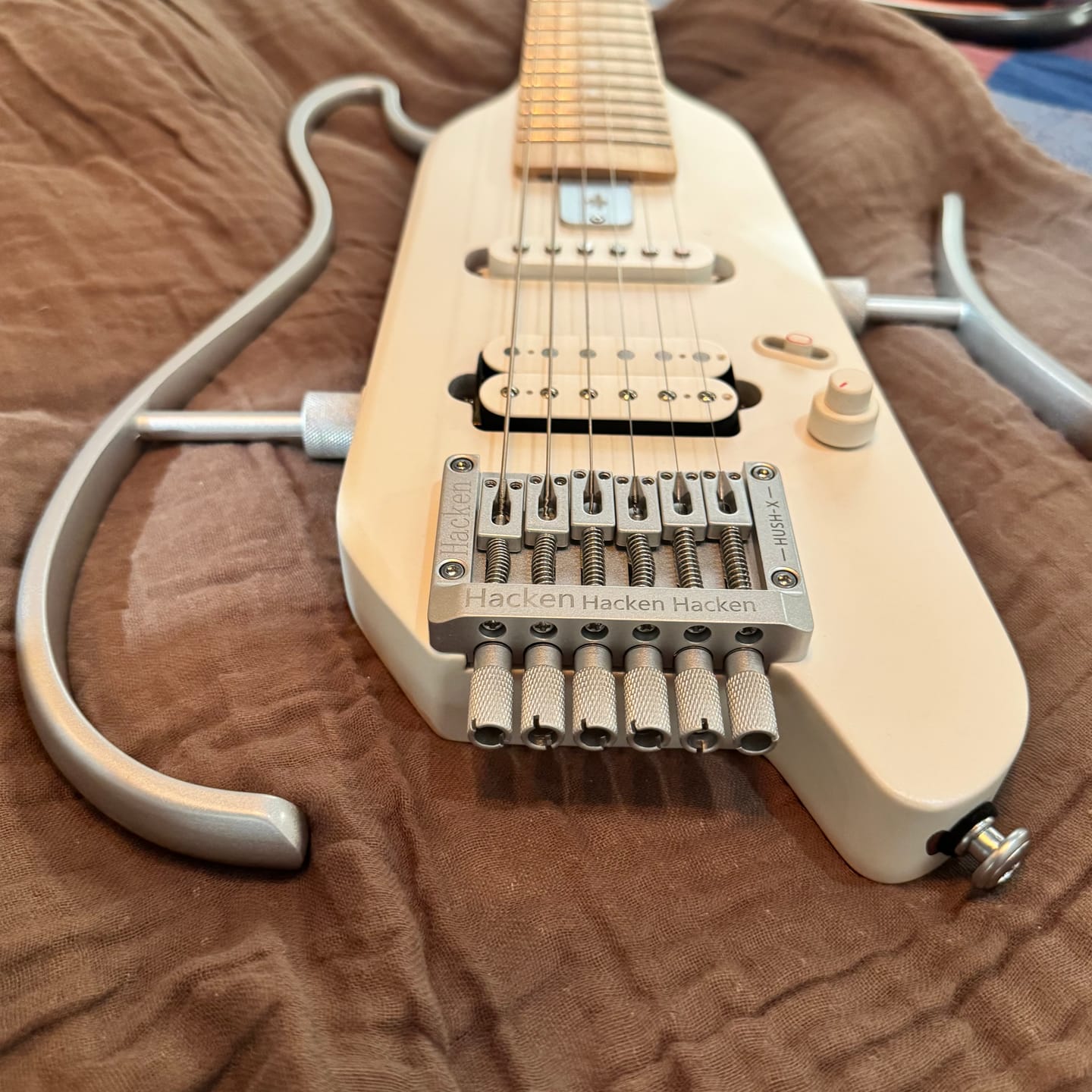 Customer photo review of Donner HUSH™ X Guitare Électrique Sans Tête