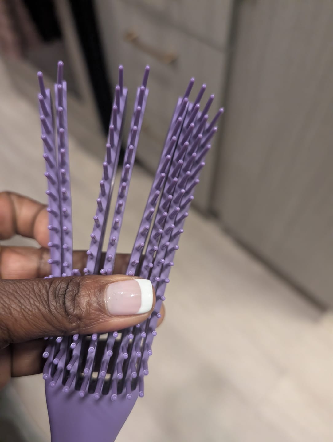 Customer photo review of Detangle Brush
