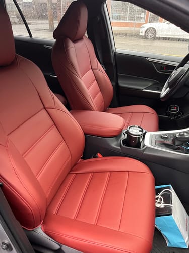 Customer photo review of Premium Custom-Fit Seat Covers