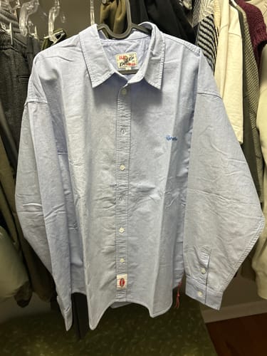 Customer photo review of Cleanfit Embroidered Oxford Long Sleeve Shirt