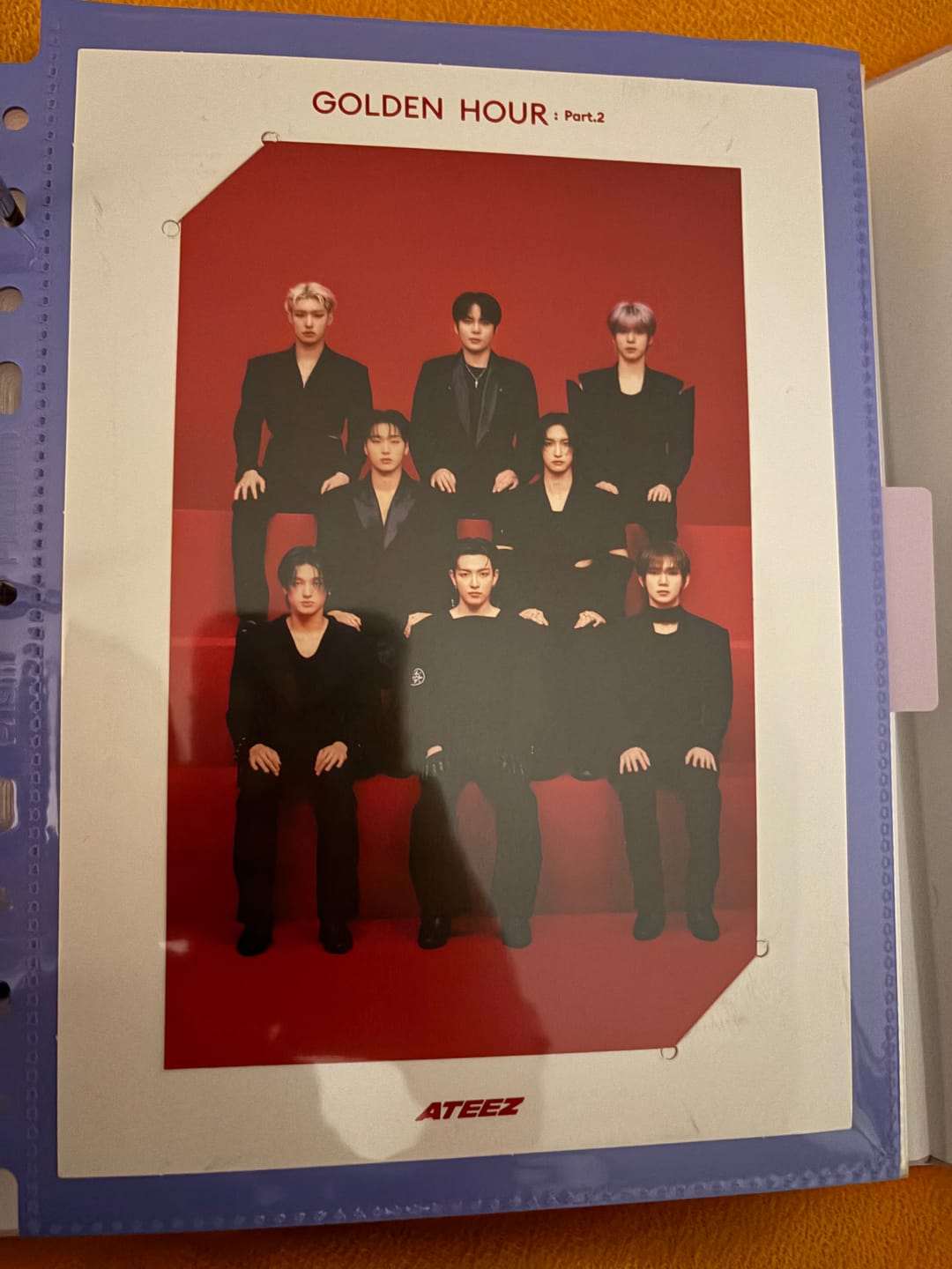 Customer photo review of Custom A5 1-Pocket Pages - Mini Poster - Colored