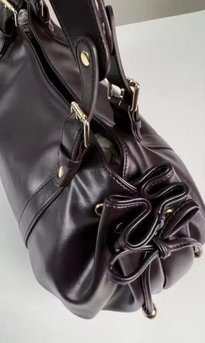 Customer photo review of NWAE - Sac à Main en Cuir Large