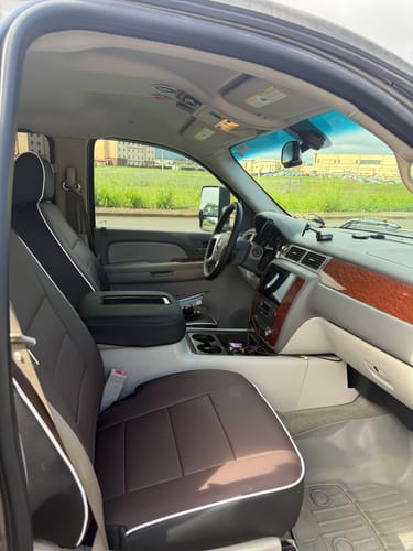 Customer photo review of Premium Custom-Fit Seat Covers