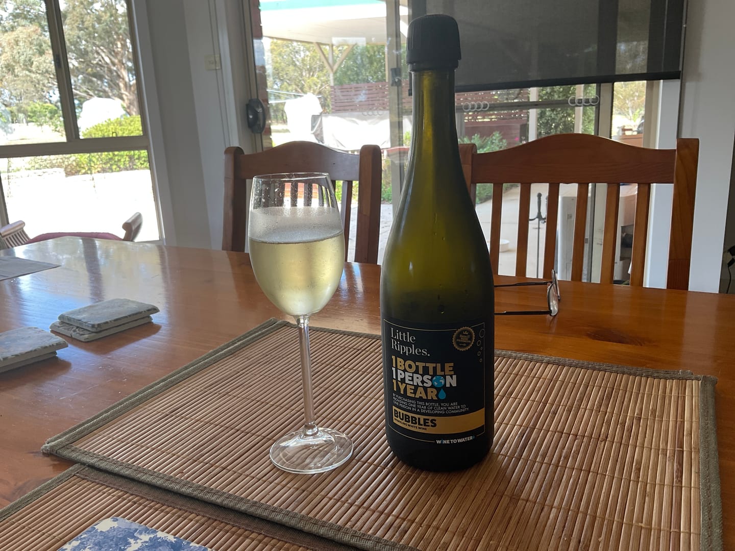 Customer photo review of Sparkling - Single Bottle
