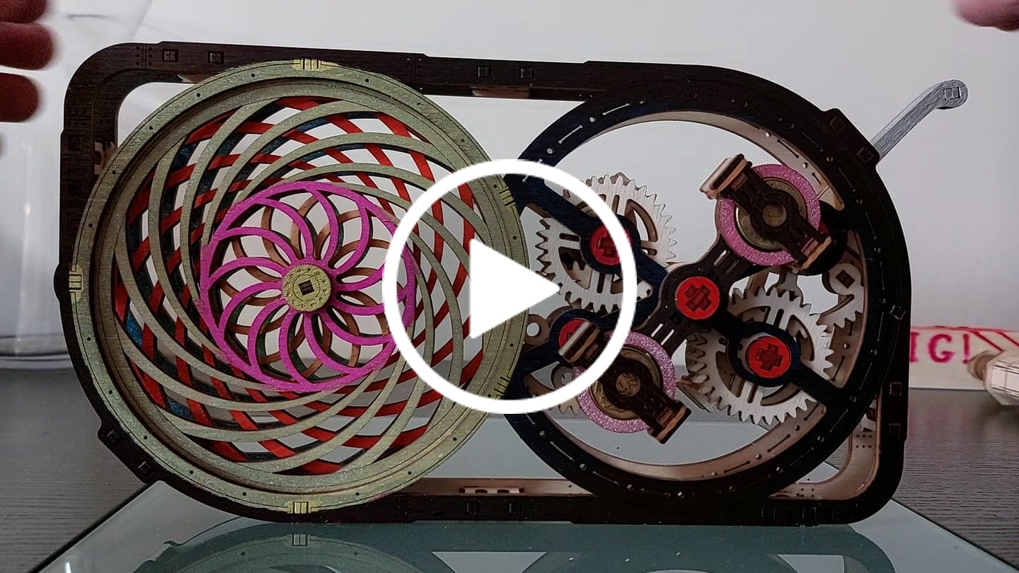Customer video review of Rokrgeek Kinetic Picture 3D Wooden Puzzle