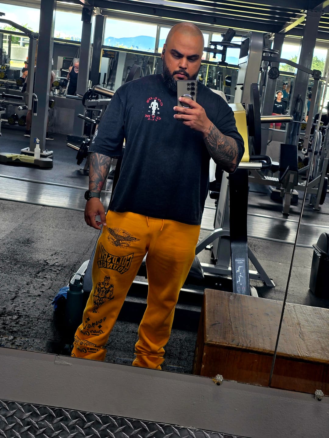 Customer photo review of 2143 - Golds Gym Immortal Joggers