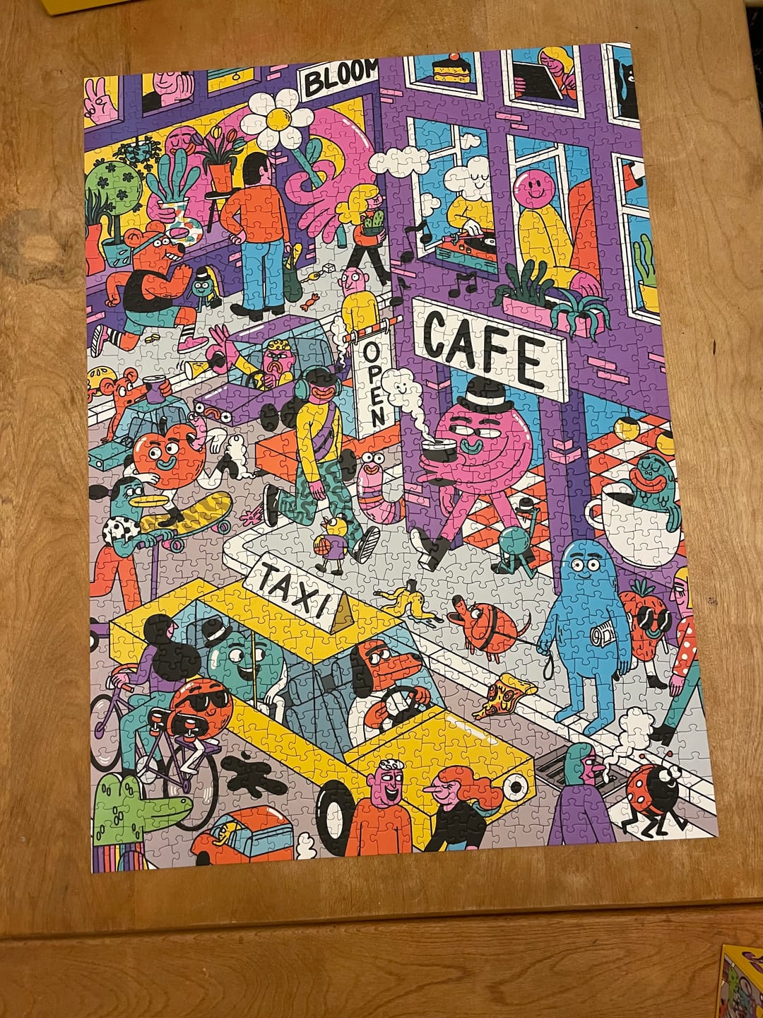 Customer photo review of City Vibes | 1000 Piece Puzzle