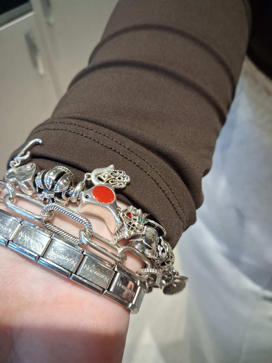 Customer photo review of Little Robin Charm