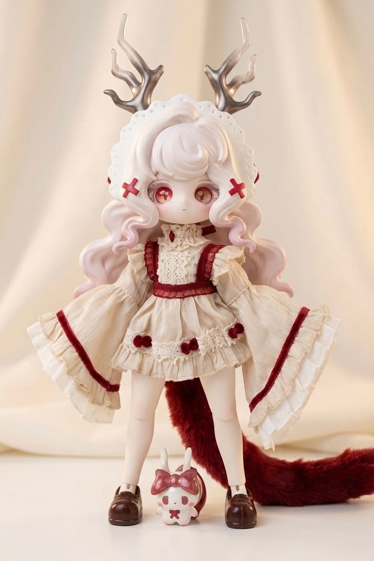Customer photo review of The Lulu Elf Story 1/12 Action Figure BJD Blind Box