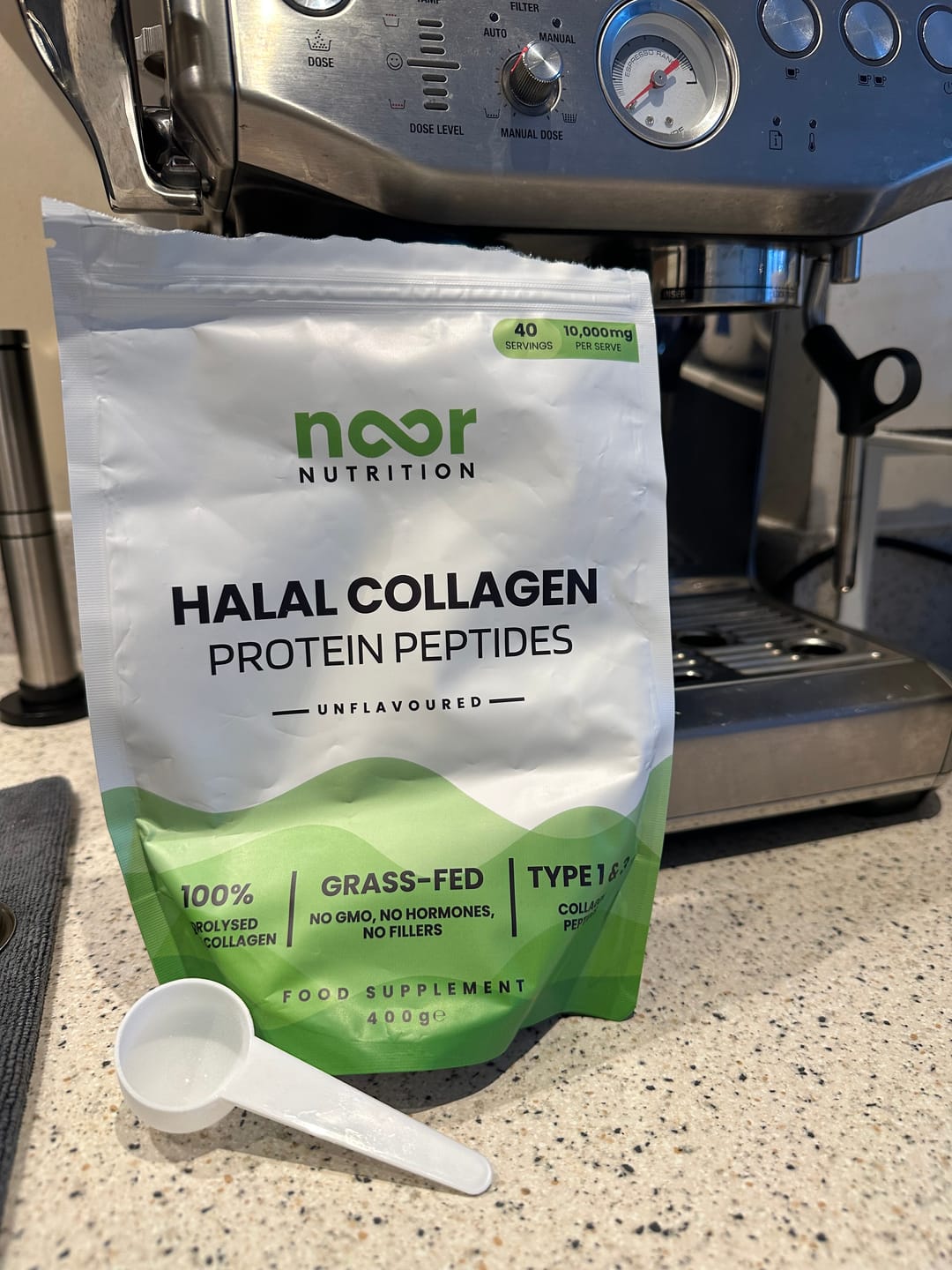 Customer photo review of Halal Collagen Powder