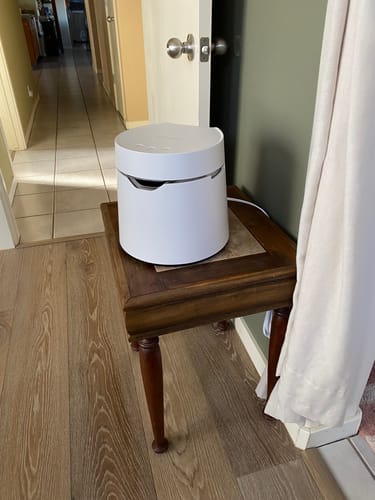 Customer photo review of Carepod One - Stainless Steel Humidifier