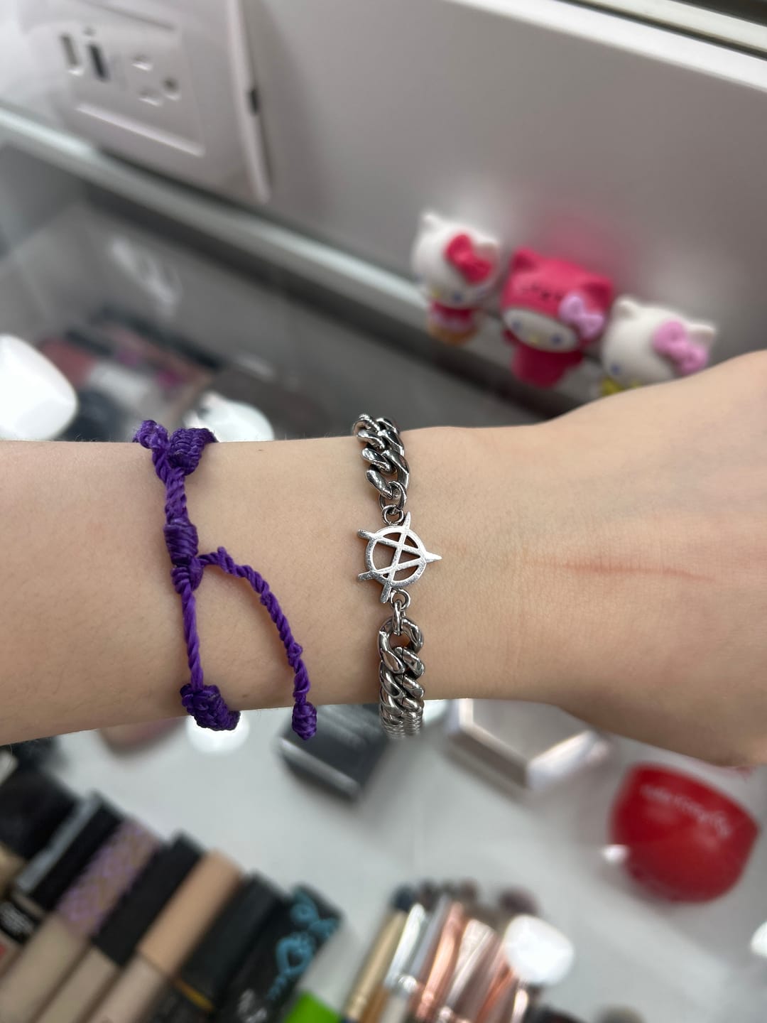 Customer photo review of ANARCHY CUBAN BRACELET