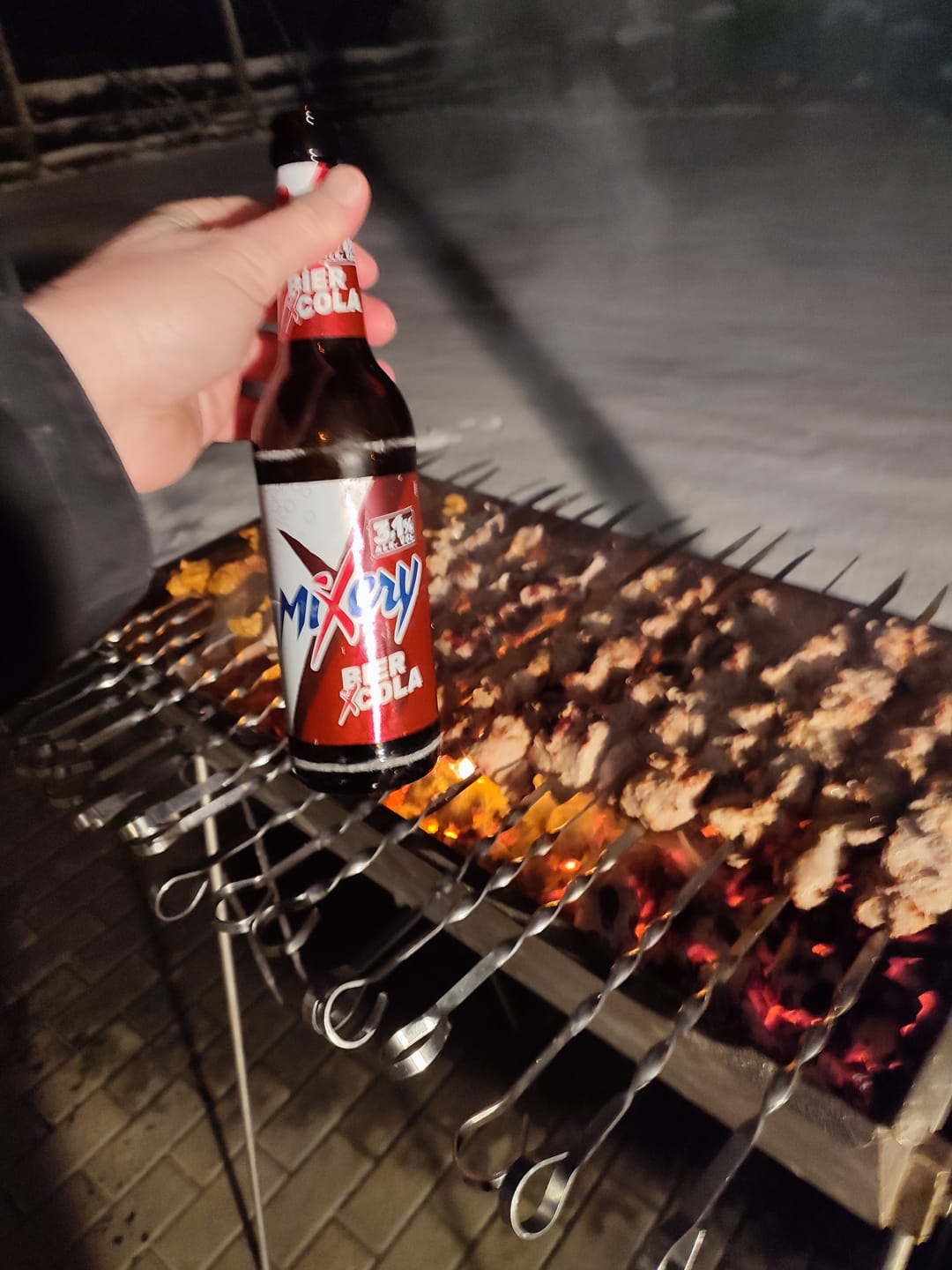 Customer photo review of Schweine-Schaschlik BBQ – süß-rauchige Marinade mit Honig | mySchaschlik