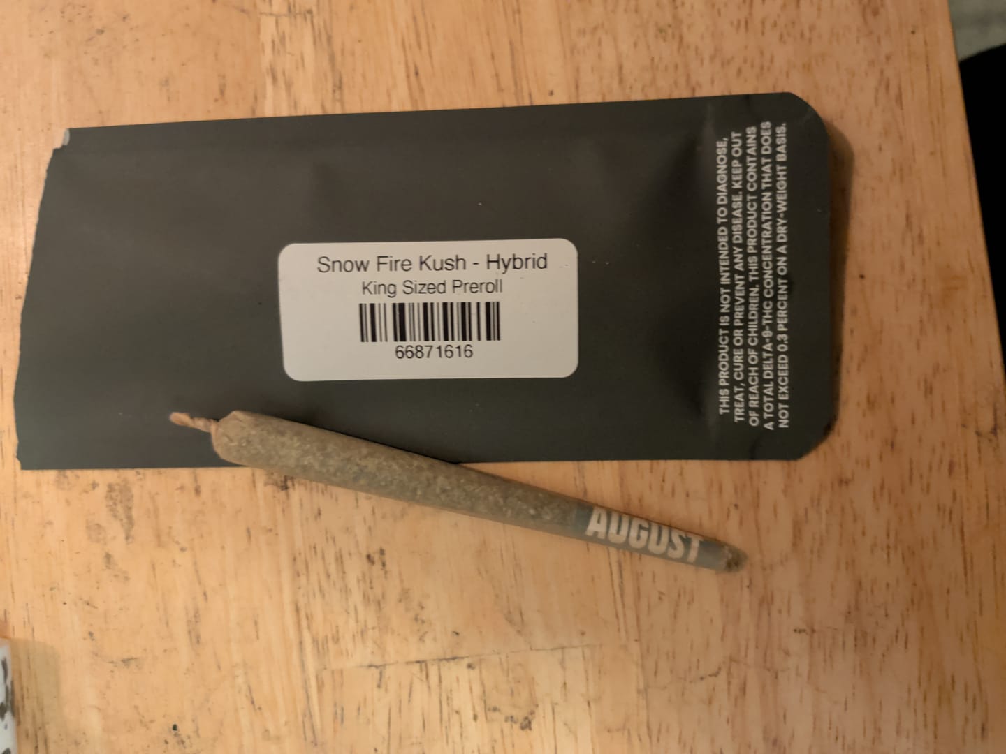 Customer photo review of King Sized Preroll