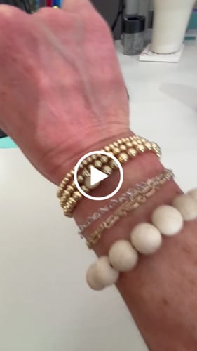 Customer video review of mini old english initial coin