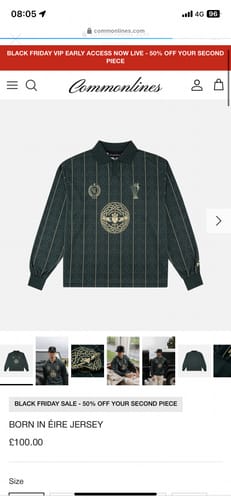 Customer photo review of Born In Éire Jersey