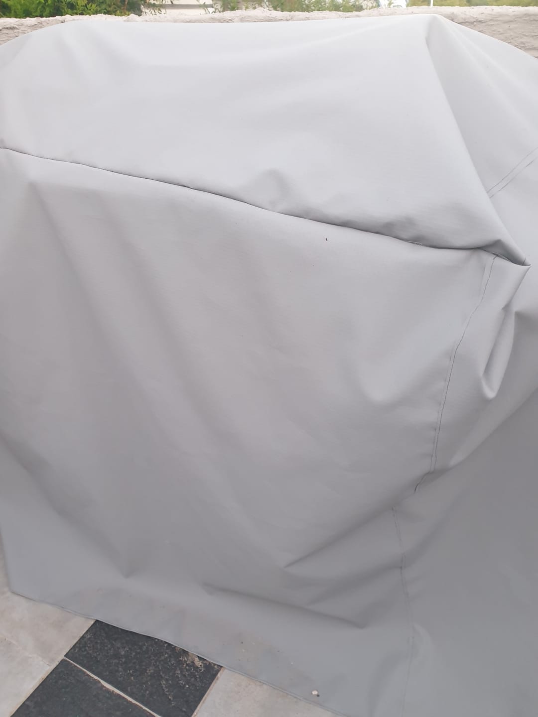 Customer photo review of Canvas Outdoor Safari Ripstop Dove Grey 180cm