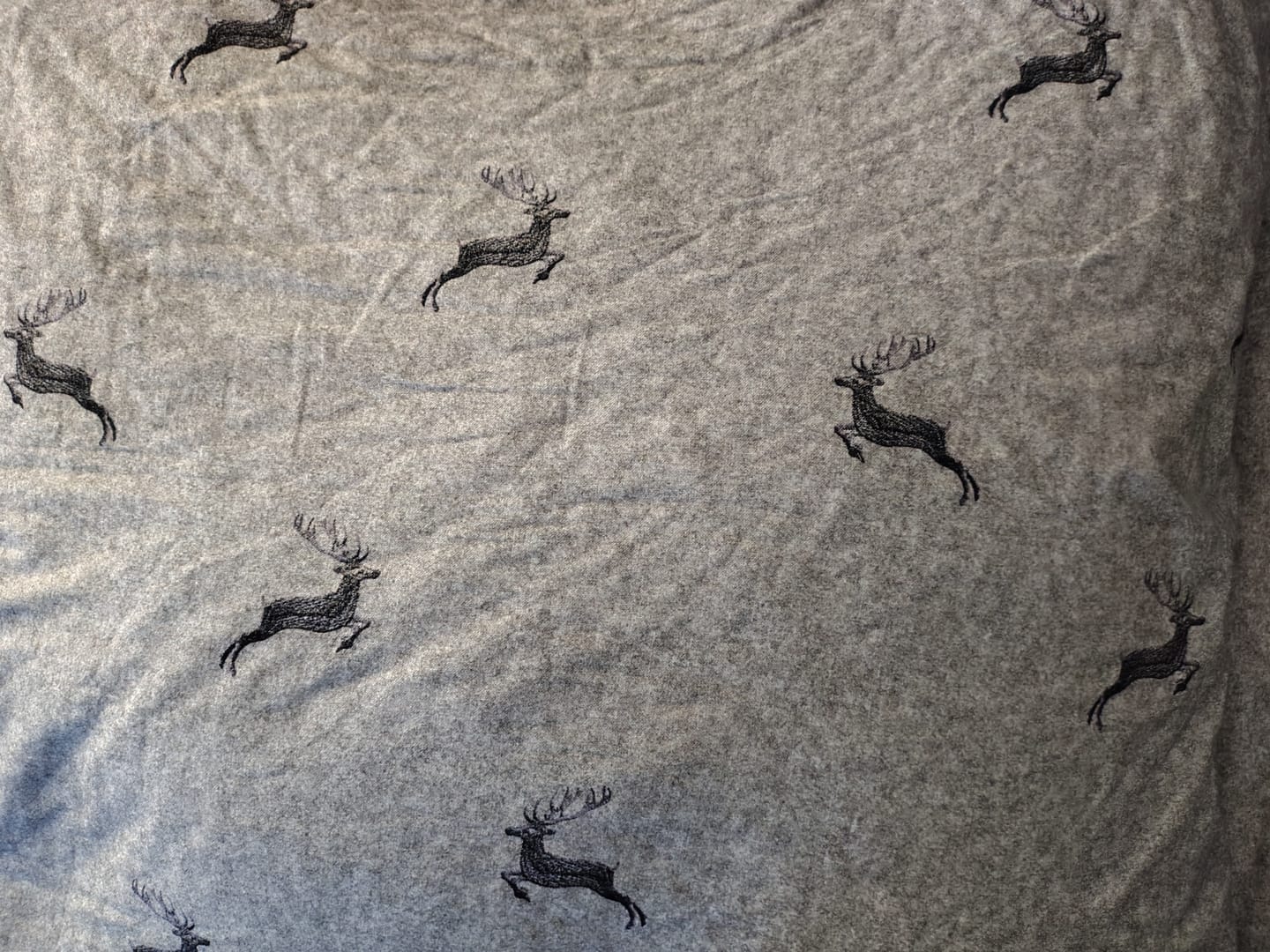 Customer photo review of Winterbettwäsche "Hirsch" Flanell